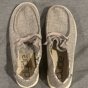 Hey Dude Textured Gray Loafers